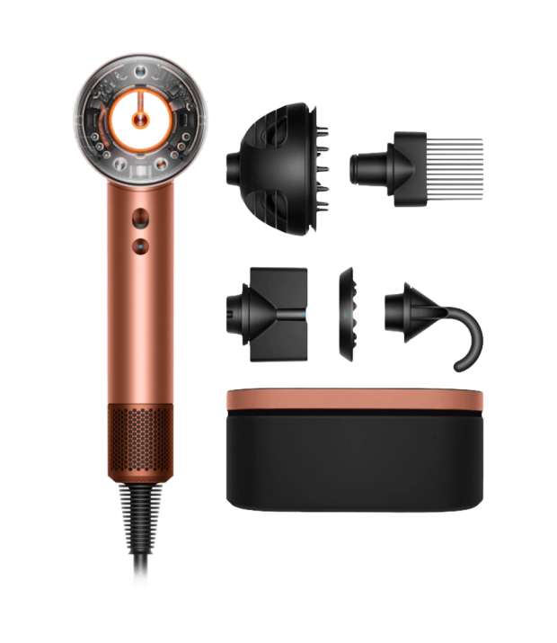 Фен для волосся Dyson Supersonic HD16 Nural Amber Silk/Pink Champagne Limited Edition (143709-01)