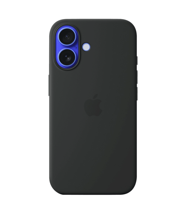 Чохол Apple Silicone Case with MagSafe (Black) для iPhone 16 (MYY13)