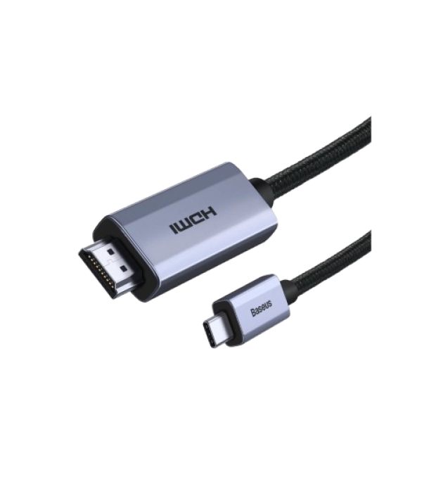 Кабель Baseus High Definition Series Graphene Type-C to HDMI 4K Adapter Cable 1m Black