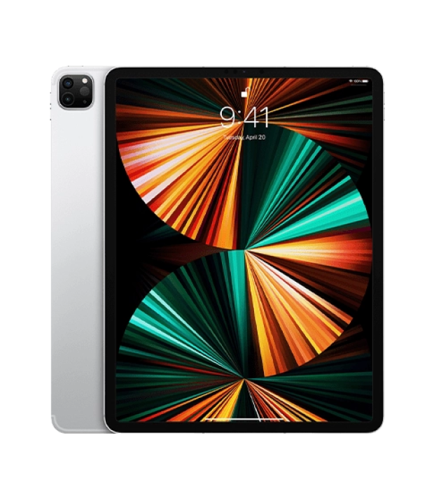 Apple iPad Pro 12.9 M1 Chip 128Gb Wi-Fi + LTE Silver 2021 (MHR53)