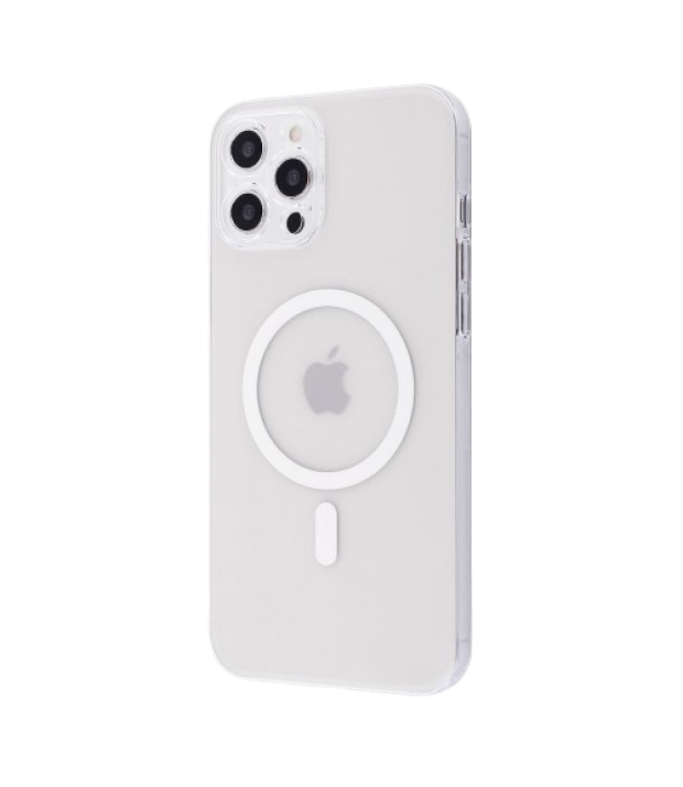 Чохол WAVE Premium Crystal Case with MagSafe (transparent) iPhone 12 Pro Max