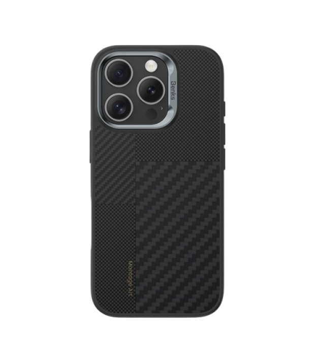 Чехол Benks Montage Armor Pro Kevlar Case (600D/1500D) with MagSafe для iPhone 16 Pro Max