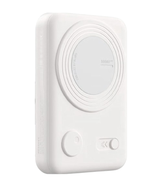 Power Bank Blueo Wireless Powerbank with Stand 10000 mAh White