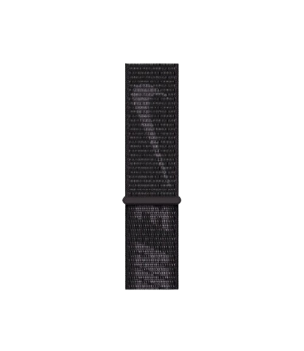 Ремешок for Apple Watch 45mm - Nike Sport Loop Black - Regular (ML343)