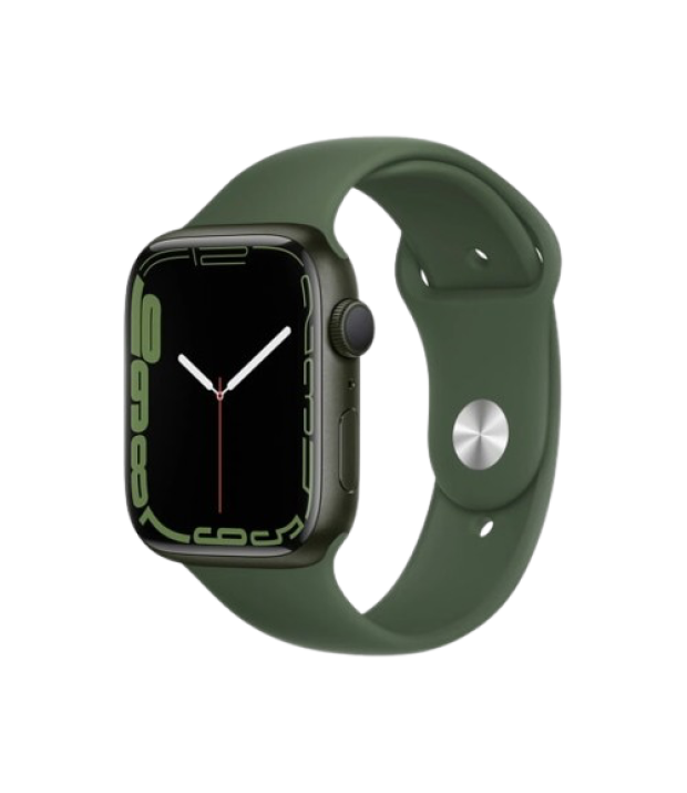 Б/У Apple Watch Series 7 45mm Green Aluminum Case with Green Sport Band (MKN73)