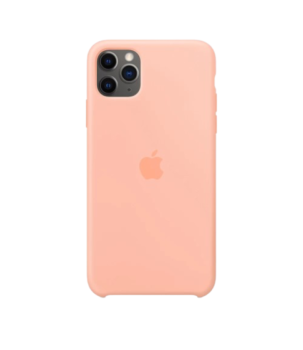 Чехол Apple Silicone Case Grapefruit for iPhone 11 Pro Max