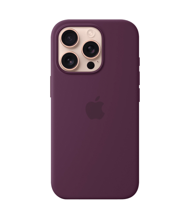 Чохол Apple Silicone Case with MagSafe (Plum)_copy_ для iPhone 16 Pro Max MYYW3