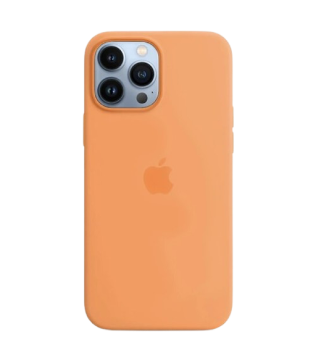 Чохол Apple Silicone Case with MagSafe Marigold for iPhone 13 Pro