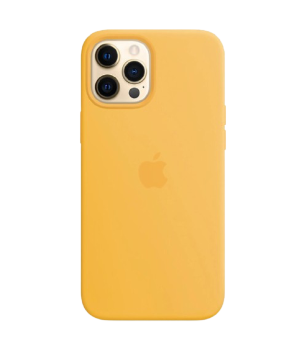 Чохол Apple Silicone Case with MagSafe Sunflower for iPhone 12 Pro Max