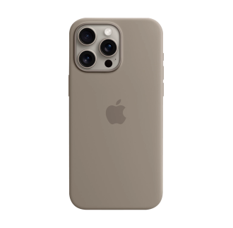 Чохол Silicone Case for iPhone 15 Pro Max with MagSafe Clay