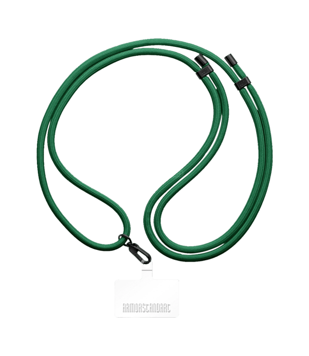 Ремешок для смартфона ArmorStandart Rope Black Pine with Clear holder (ARM67206)
