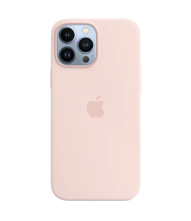 Чохол Apple Silicone Case with MagSafe Chalk Pink for iPhone 13 Pro Max