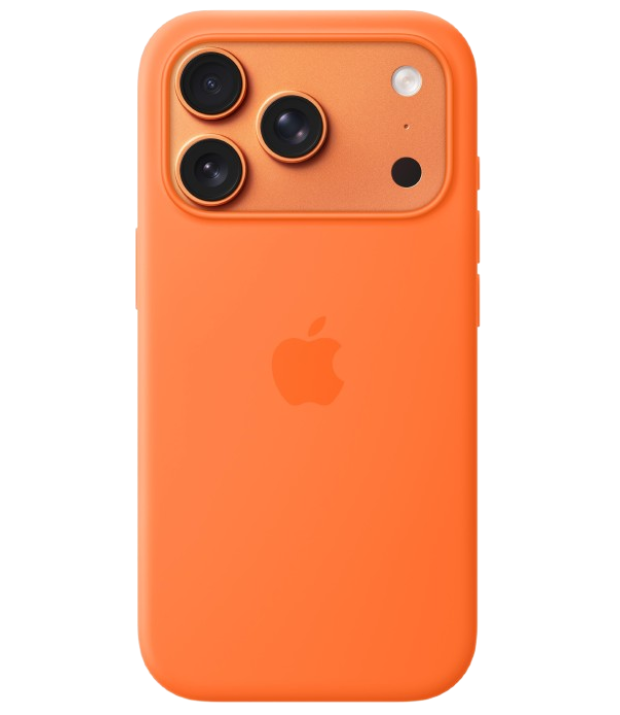 Чохол Apple Silicone Case 1:1 with MagSafe Orange для iPhone 17 Pro
