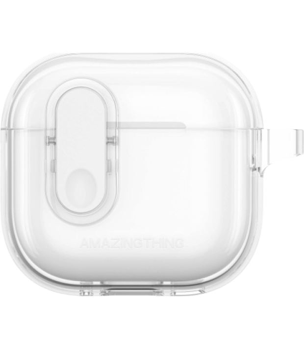 Чехол AmazingThing Minimal Click Case for Airpods 4 Clear