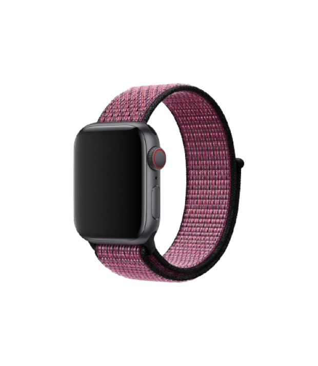 Ремінець Nike Sport Loop for Apple Watch 38mm/40mm Royal Pink Blast/True Berry (MWTW2)
