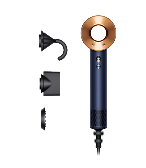 Фен для волос Dyson HD07 Supersonic Straight+Wavy Prussian Blue/Rich Copper (113277-01)
