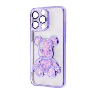 Чохол Shining Bear Case (dark purple) iPhone 12 Pro