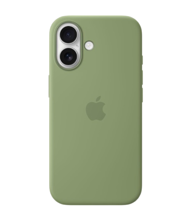 Чохол Apple Silicone Case with MagSafe (Light Moss) для iPhone 17 (MGEX4)