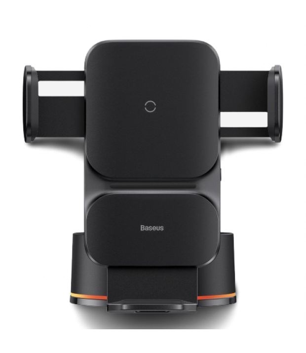 Тримач в машину з Бездротовим ЗП Baseus Wisdom Auto Alignment (Black)