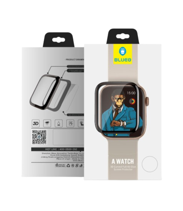 Защитное стекло Blueo Corning Gorilla HD Glass Protector for Apple Watch Ultra 49 mm