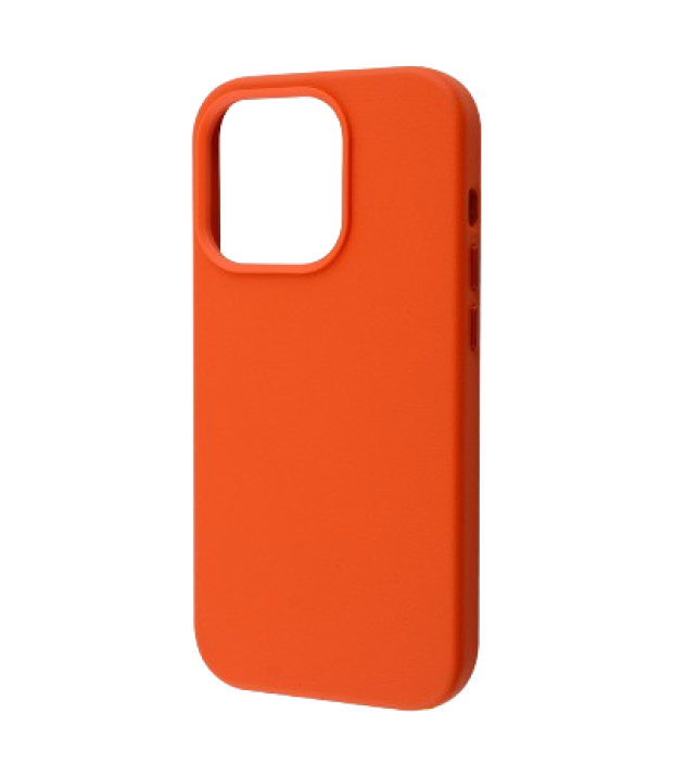 Чехол WAVE Premium Leather Edition Case with MagSafe (orange) iPhone 14 Pro