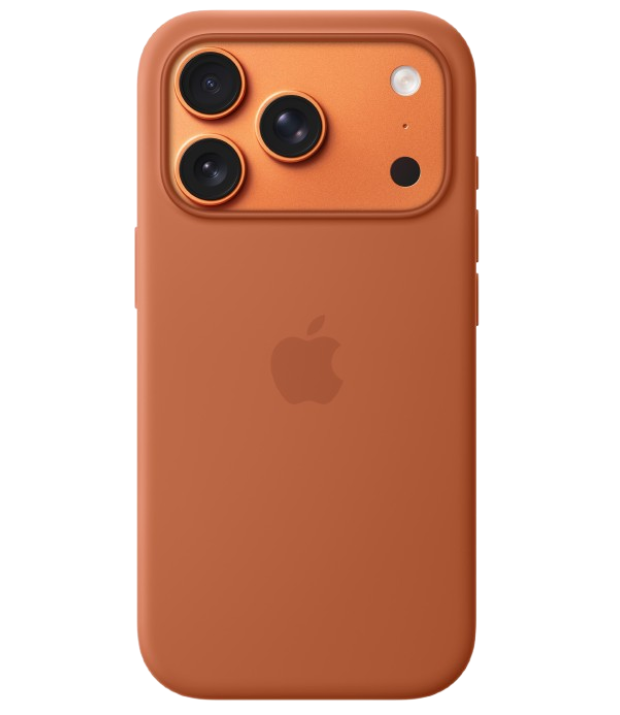 Чохол Apple Silicone Case with MagSafe (Terra Cotta) для iPhone 17 Pro (MGFJ4)