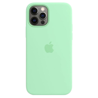 Чехол Apple Silicone Case with MagSafe Fresh Green for iPhone 12/12 Pro