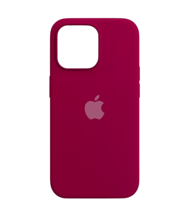 Чохол Apple Silicone Case Rose Red for iPhone 14 Pro Max