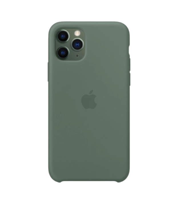 Чехол Apple Silicone Case Pine Green for iPhone 11 Pro Max