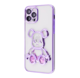 Чохол Shining Bear Case (dark purple) iPhone 14 Pro Max