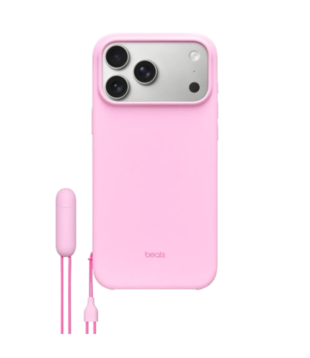 Чохол Beats Case with MagSafe and Camera Control with Kickstand Pebble Pink для iPhone 17 Pro Max