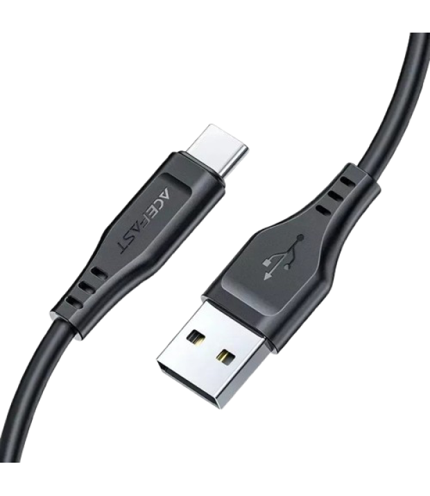 Кабель ACEFAST [C3-04] Data Cable USB to USB- C 1.2m (Black)