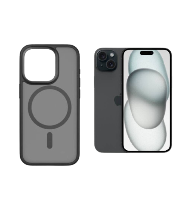Чохол Monblan Magnetic Crystal Series (Transparent) для iPhone 15