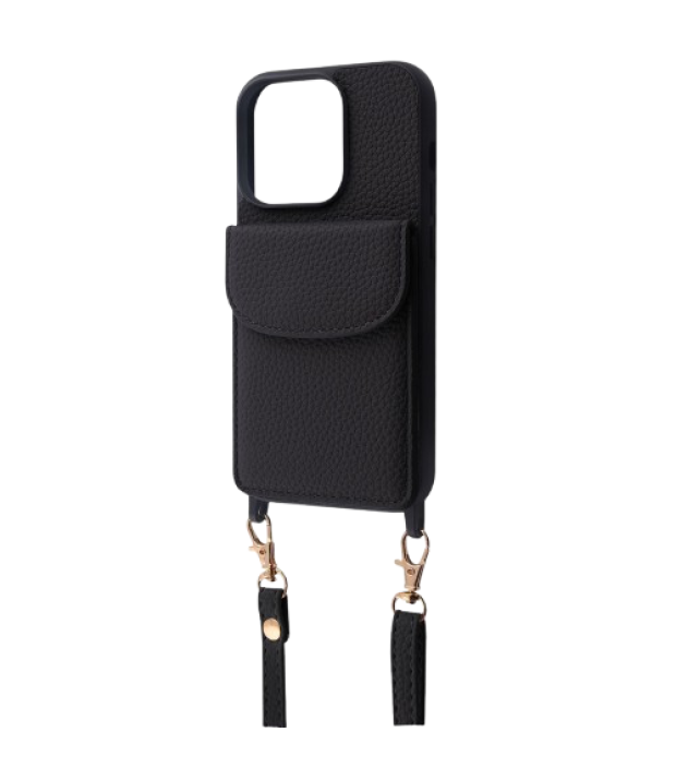 Чехол WAVE Leather Pocket Case (black) iPhone 13 Pro Max