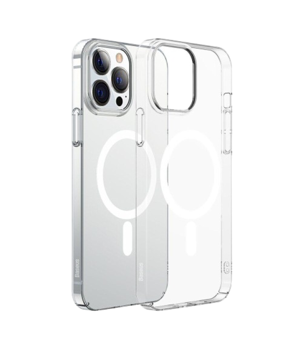 Чохол Baseus Crystal MagSafe with Glass for iPhone 13 Pro