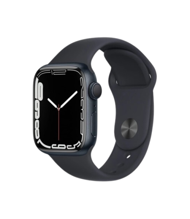 Б/У Apple Watch Series 7 45mm Midnight Aluminum Case with Midnight Sport Band (MKN53)