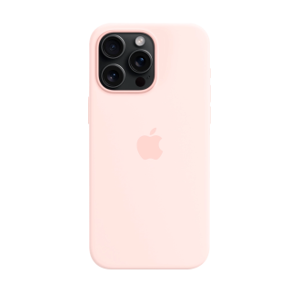 Чохол Apple Silicone Case with MagSafe (Light Pink) для iPhone 15 Pro Max (MT1U3)