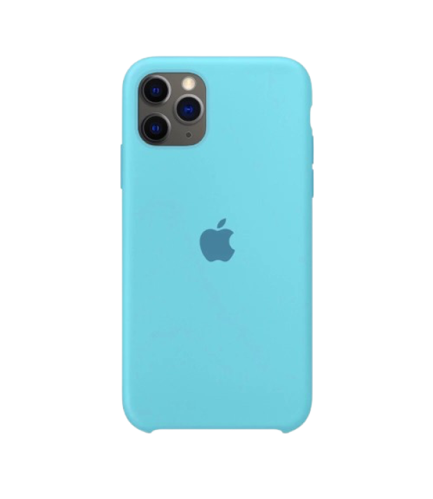 Чехол Apple Silicone Case Sea Blue for iPhone 11 Pro Max