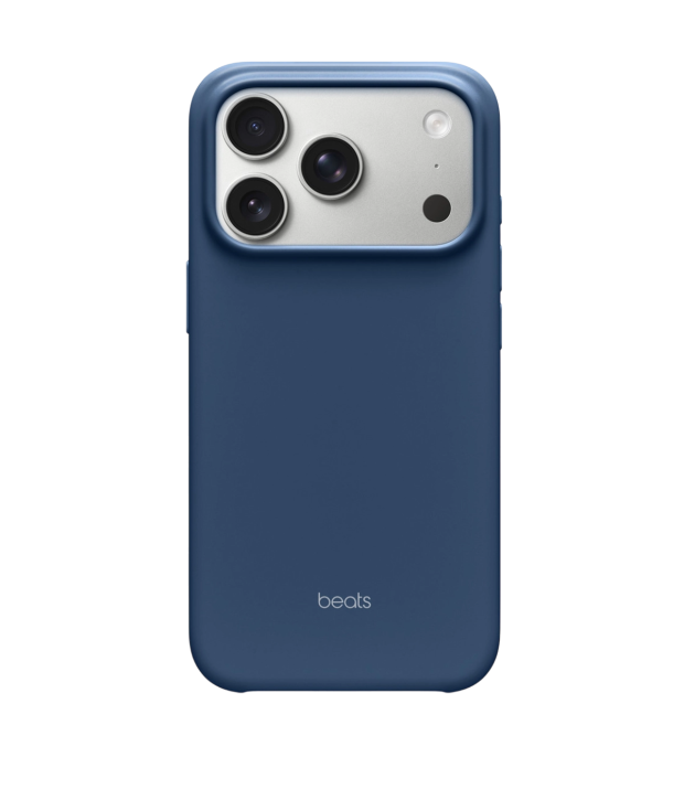 Чохол Beats Case with MagSafe and Camera Control with Kickstand Bedrock Blue для iPhone 17 Pro Max