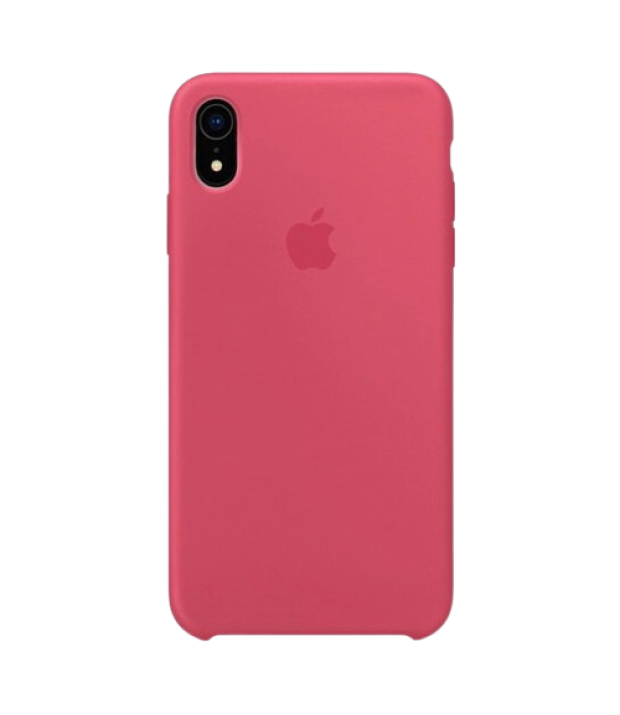 Чехол Apple Silicone Case Hibiscus for iPhone XR