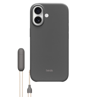 Чехол Beats Case with MagSafe and Camera Control with Kickstand Granite Gray для iPhone 17
