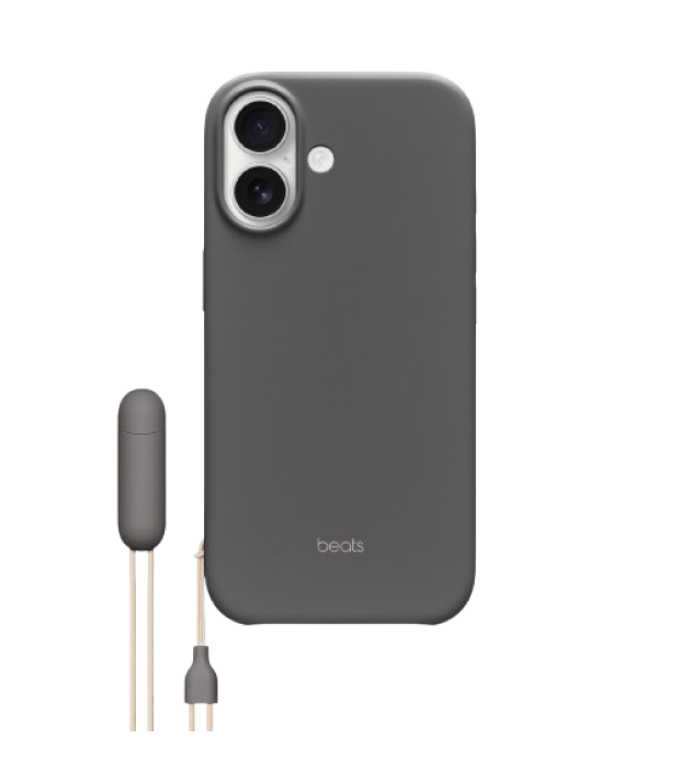 Чехол Beats Case with MagSafe and Camera Control with Kickstand Granite Gray для iPhone 17