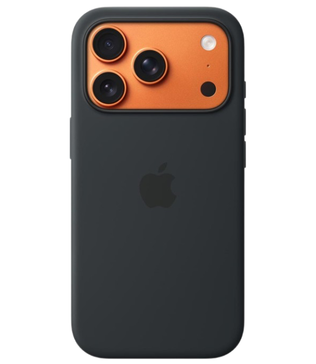 Чохол Apple Silicone Case 1:1 with MagSafe Black для iPhone 17 Pro
