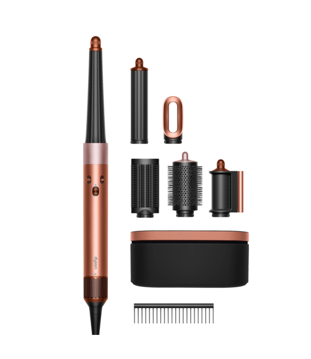 Стайлер для волосся Dyson Airwrap i.d. Multi-Styler and Dryer Straight to Wavy Amber Silk (123682-01)