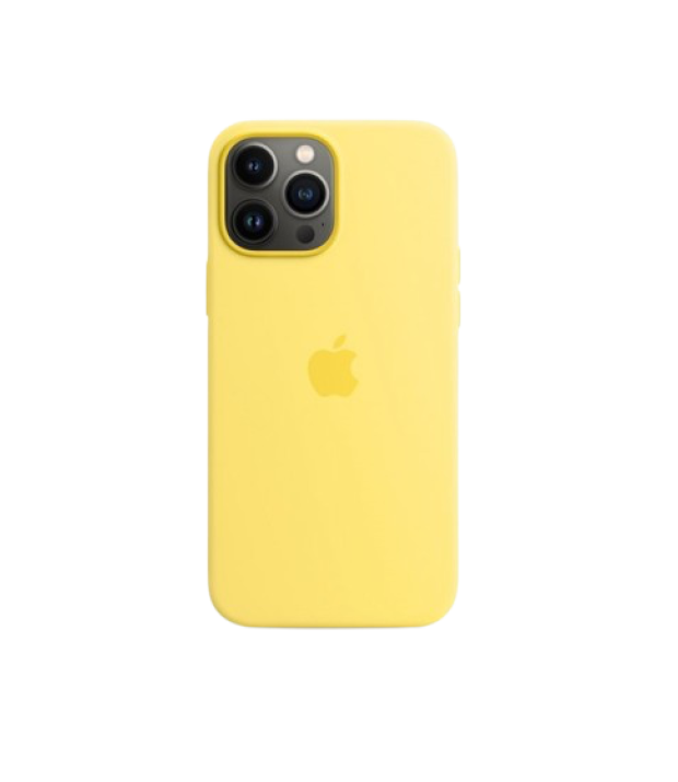Чехол Apple Silicone Case Lemonade for iPhone 13 Pro Max