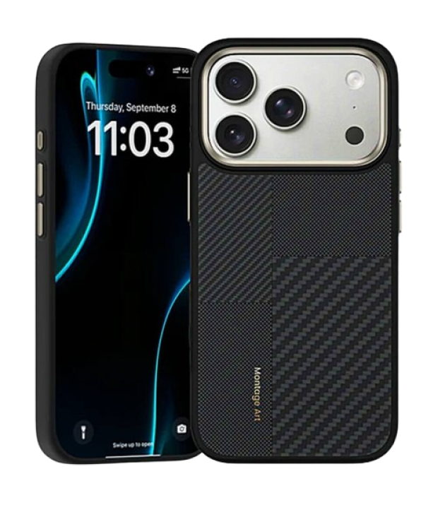 Чехол Benks Montage Armor Pro Kevlar Case 600D 1500D with MagSafe for iPhone 17 Pro Max