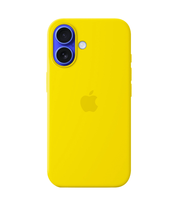 Чехол Apple Silicone Case with MagSafe (Star Fruit) для iPhone 16 Plus (MYYG3)