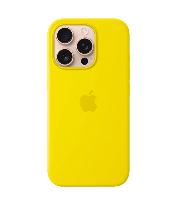 Чехол Apple Silicone Case with MagSafe (Star Fruit)_copy_ для iPhone 16 Pro MYYQ3