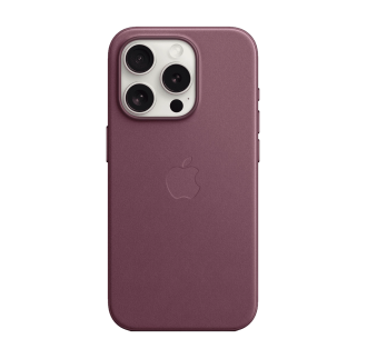 Чехол Apple FineWoven Case with MagSafe (Mulberry) для iPhone 15 Pro Max (MT4X3)