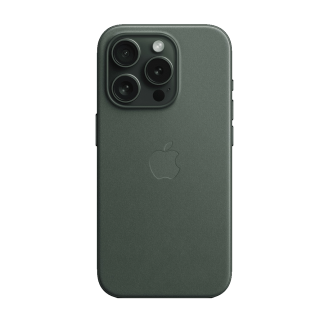 Чохол Apple FineWoven Case with MagSafe (Evergreen) для iPhone 15 Pro Max (MT503)